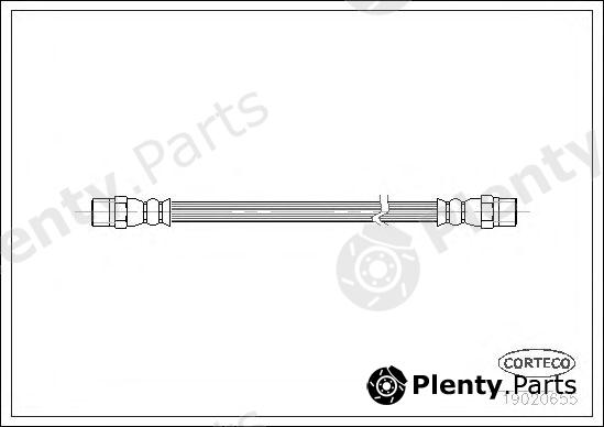  CORTECO part 19020655 Brake Hose