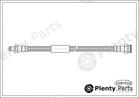  CORTECO part 19034327 Brake Hose
