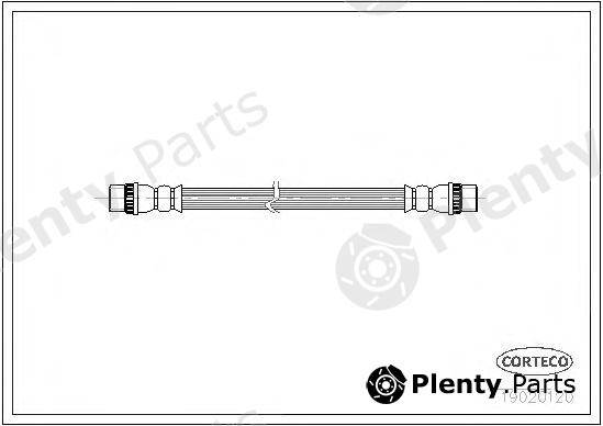  CORTECO part 19020120 Brake Hose