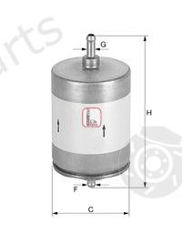 SOFIMA part S1817B Fuel filter
