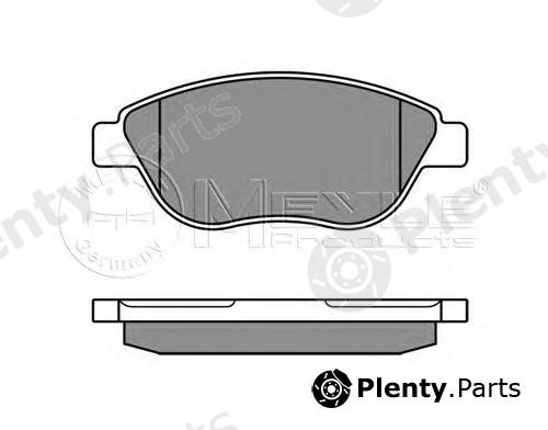 MEYLE part 0252370919/W (0252370919W) Brake Pad Set, disc brake