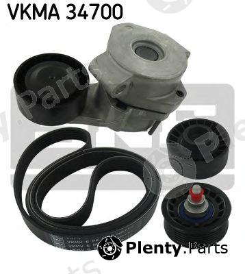  SKF part VKMA34700 V-Ribbed Belt Set