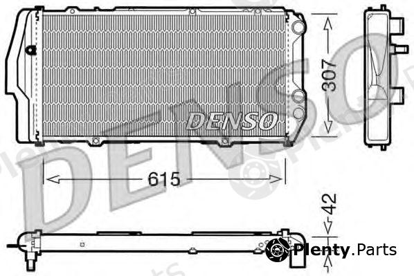  DENSO part DRM02003 Radiator, engine cooling