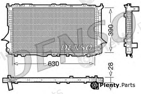  DENSO part DRM02006 Radiator, engine cooling