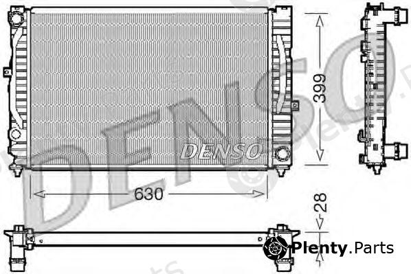  DENSO part DRM02032 Radiator, engine cooling