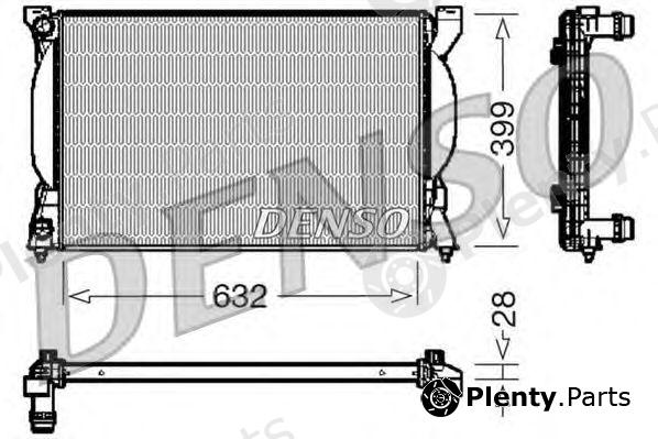  DENSO part DRM02033 Radiator, engine cooling