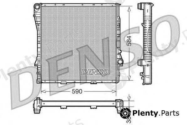  DENSO part DRM05117 Radiator, engine cooling