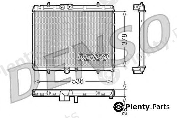  DENSO part DRM07015 Radiator, engine cooling