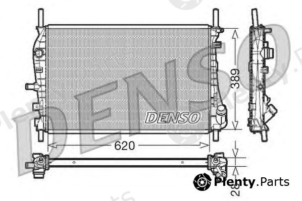  DENSO part DRM10073 Radiator, engine cooling