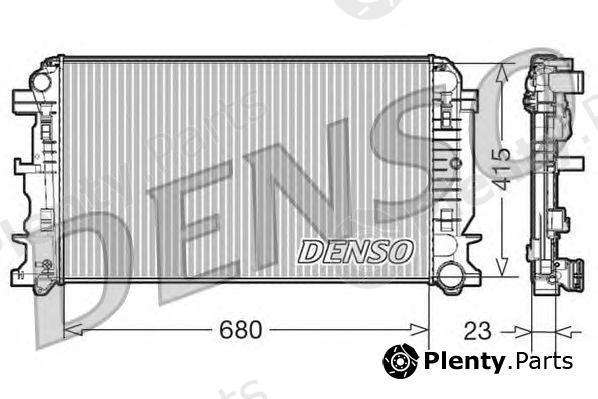  DENSO part DRM17018 Radiator, engine cooling
