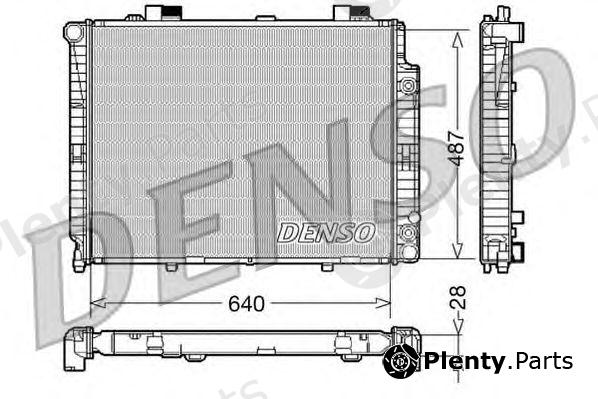  DENSO part DRM17088 Radiator, engine cooling
