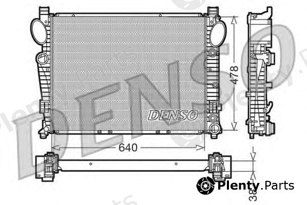  DENSO part DRM17094 Radiator, engine cooling