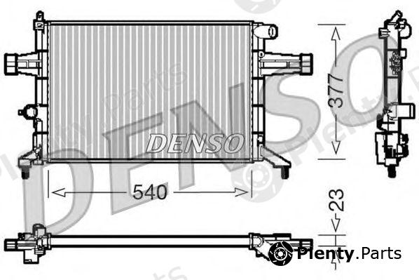  DENSO part DRM20082 Radiator, engine cooling