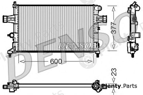  DENSO part DRM20083 Radiator, engine cooling