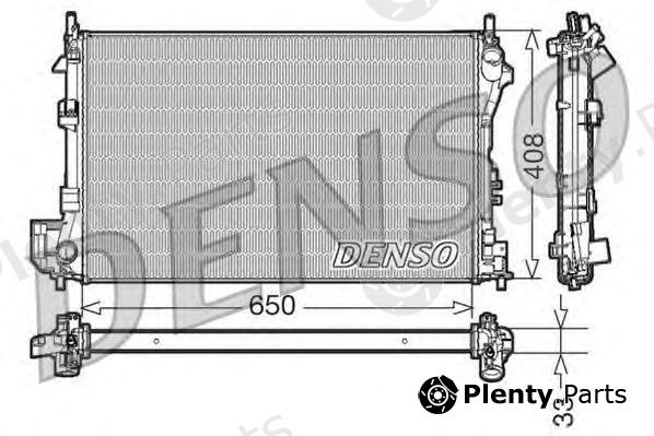 DENSO part DRM20087 Radiator, engine cooling