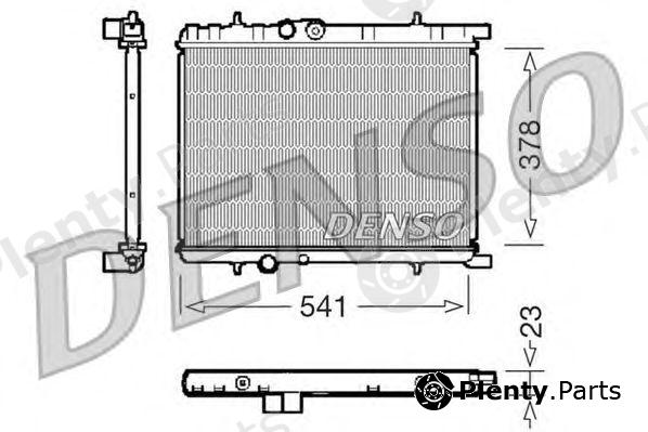  DENSO part DRM21033 Radiator, engine cooling