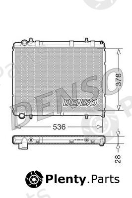  DENSO part DRM21035 Radiator, engine cooling