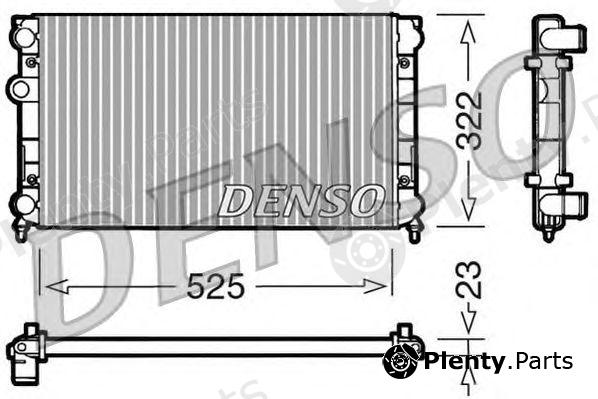  DENSO part DRM32005 Radiator, engine cooling