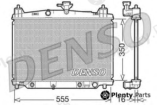  DENSO part DRM44018 Radiator, engine cooling