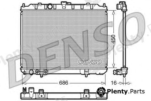  DENSO part DRM45005 Radiator, engine cooling