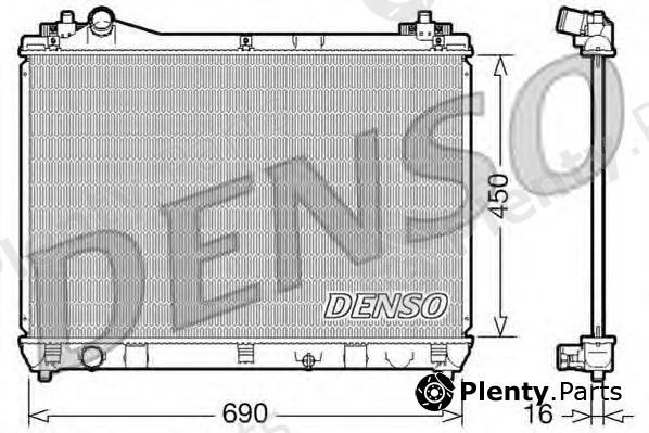  DENSO part DRM47016 Radiator, engine cooling