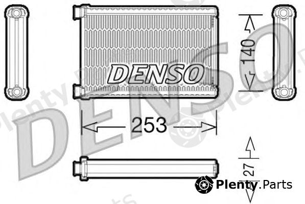  DENSO part DRR05005 Heat Exchanger, interior heating