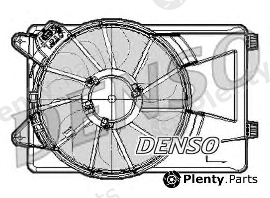  DENSO part DER09301 Fan, radiator