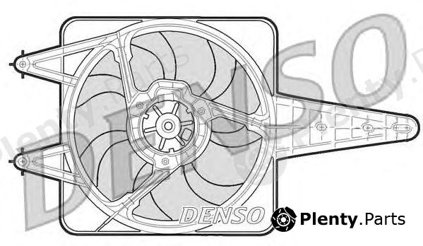  DENSO part DER13203 Fan, radiator