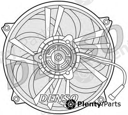  DENSO part DER21014 Fan, radiator