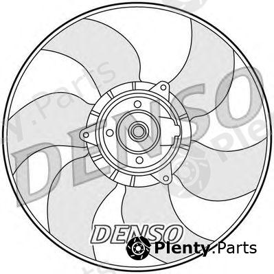  DENSO part DER23001 Fan, radiator