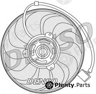  DENSO part DER27001 Fan, radiator