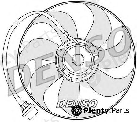  DENSO part DER32001 Fan, radiator