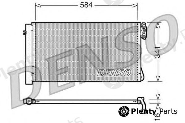  DENSO part DCN05012 Condenser, air conditioning