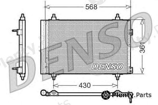  DENSO part DCN07008 Condenser, air conditioning