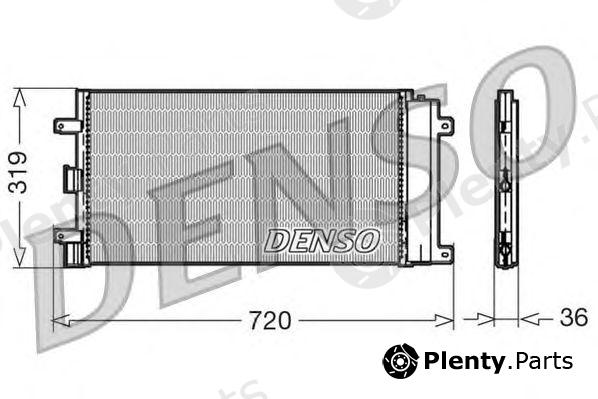  DENSO part DCN09042 Condenser, air conditioning