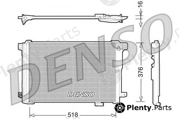  DENSO part DCN17005 Condenser, air conditioning
