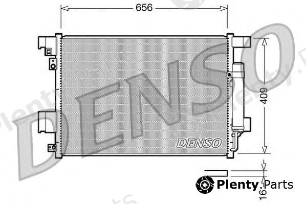  DENSO part DCN21001 Condenser, air conditioning