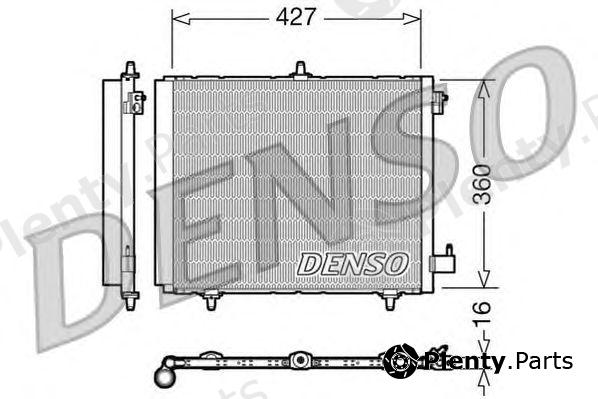  DENSO part DCN21009 Condenser, air conditioning