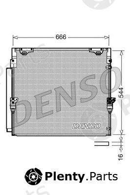  DENSO part DCN50036 Condenser, air conditioning