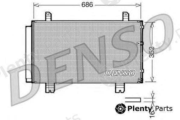  DENSO part DCN51002 Condenser, air conditioning