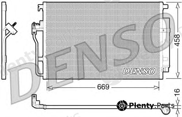 DENSO part DCN17056 Condenser, air conditioning