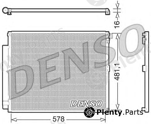  DENSO part DCN50017 Condenser, air conditioning