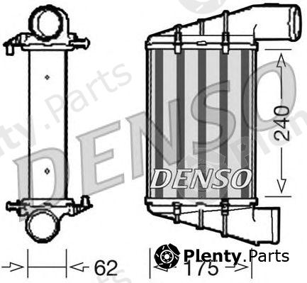  DENSO part DIT02001 Intercooler, charger
