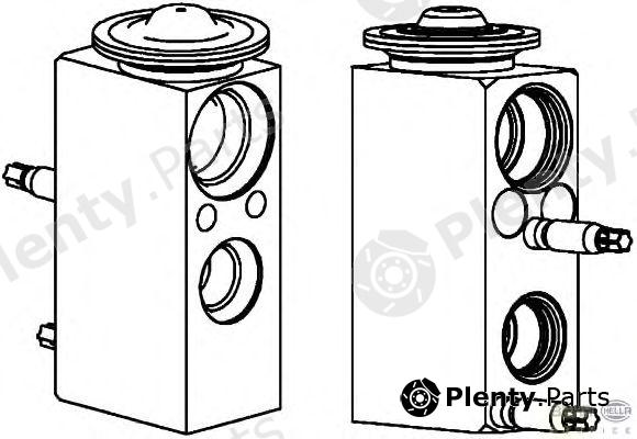  HELLA part 8UW351239-591 (8UW351239591) Expansion Valve, air conditioning