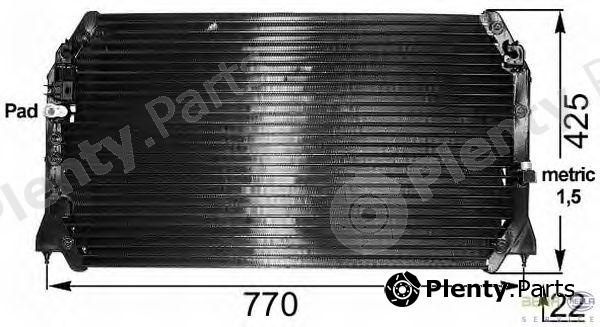  HELLA part 8FC351300-771 (8FC351300771) Condenser, air conditioning