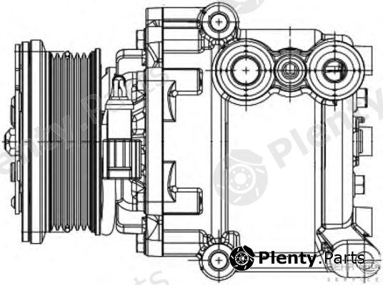  HELLA part 8FK351334331 Compressor, air conditioning