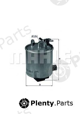  MAHLE ORIGINAL part KL440/4 (KL4404) Fuel filter