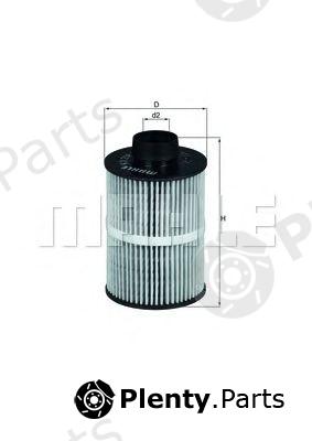  MAHLE ORIGINAL part KX208D Fuel filter