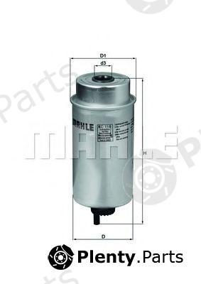  MAHLE ORIGINAL part KC116 Fuel filter