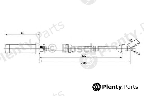  BOSCH part 0265004008 Sensor, wheel speed